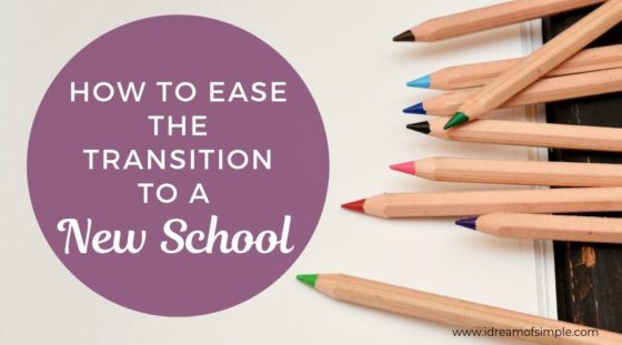 Simple tips to ease the transition to a new school.